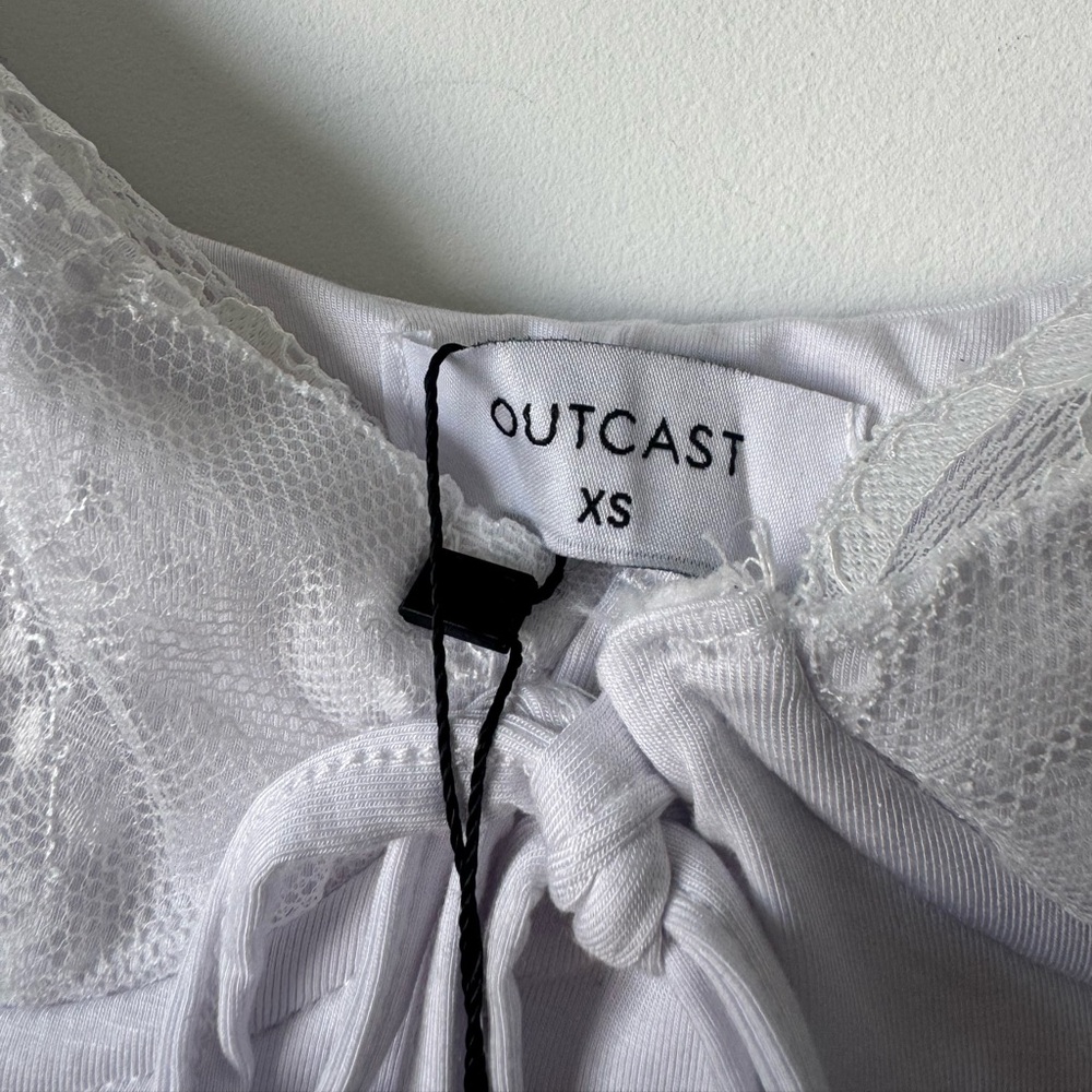 Outcast Dionne Maxi White Dress - Size XS - Picture 10 of 10